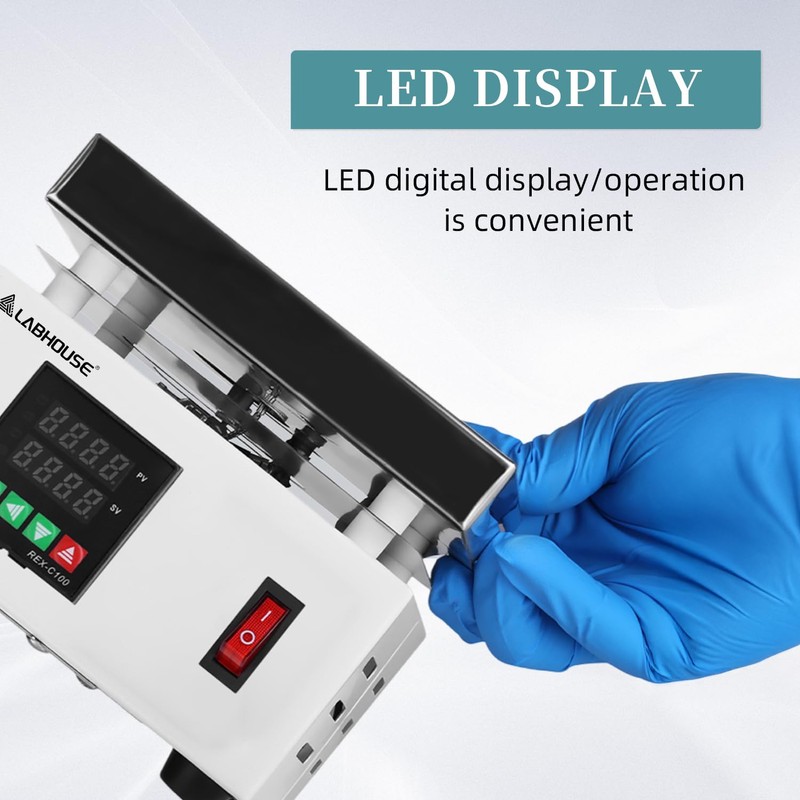 LABHOUSE Digital Cast Iron Soldering Hot Plate 110V 1000W Microcomputer