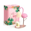 CODOGOY Fragrance Candle Warmer Flamingo Lamp with Timer, Dimmable, Halogen,