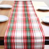 Urban Villa Christmas Table Runner Christ Check Table Runner 14”x72”