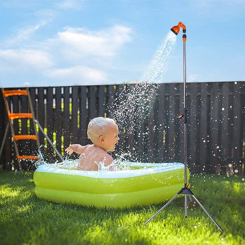 Camplux Outdoor Shower Kit, Portable Shower Head, Camping Shower with