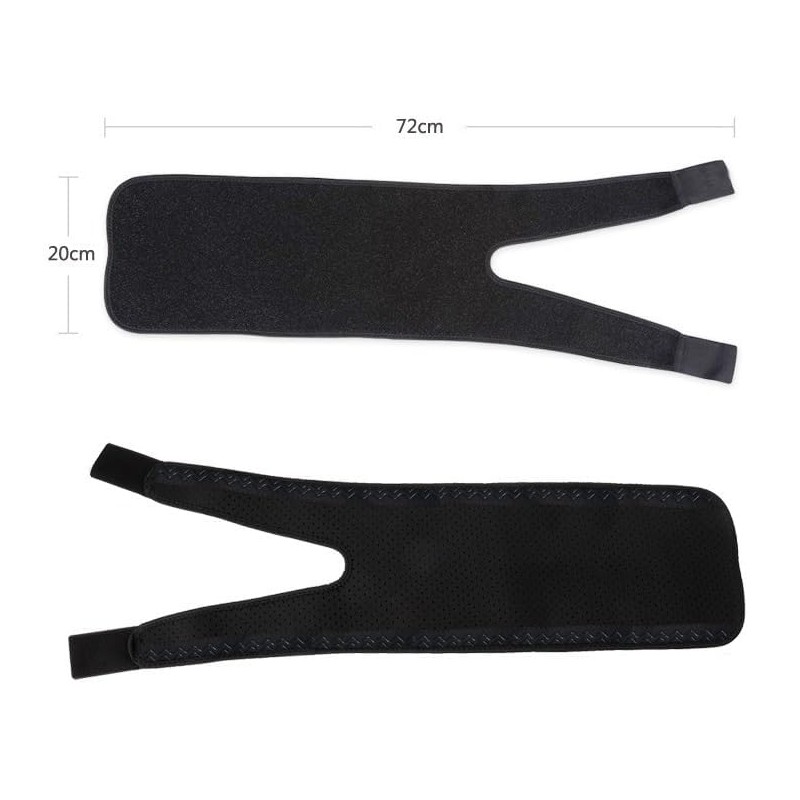 Thigh Brace Support, Neoprene Thigh Wrap Hamstring Compression Thigh Sleeve
