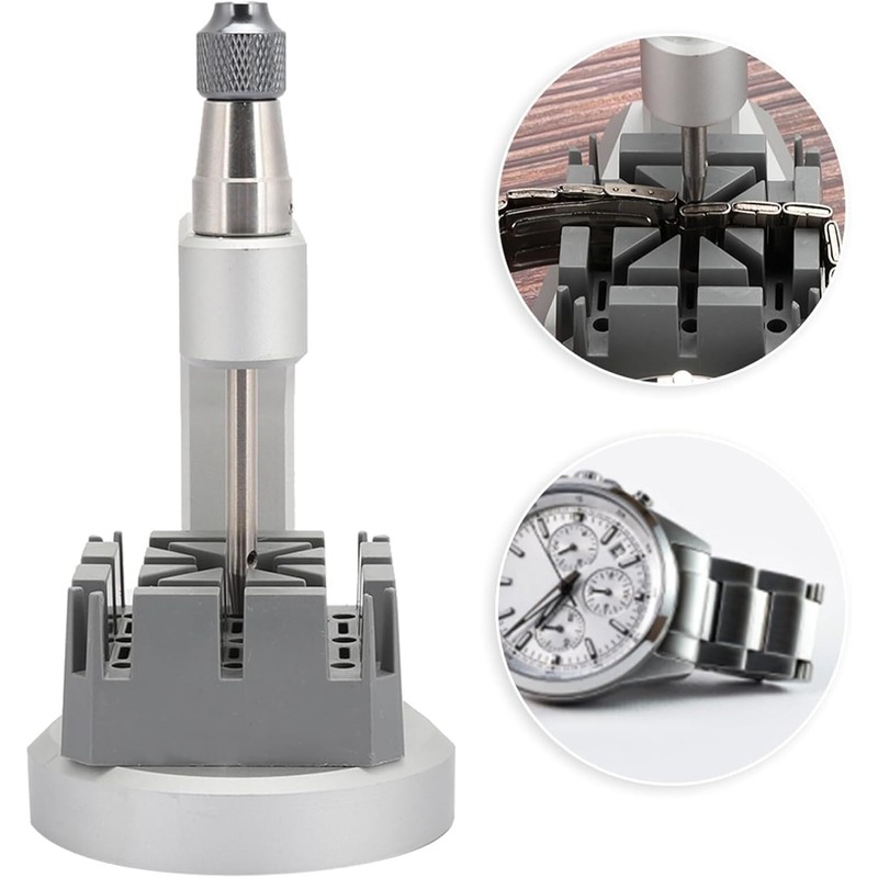 Kit para Quitar Eslabones de Reloj con Base de Aluminio
