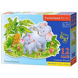 Castorland "Playing Elephants Puzzle (12 Piece)