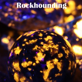LUMENSHOOTER S5 UV Flashlight, Black Light Flashlight with 5 LEDs, for UV Resin Curing, Rockhounding, Pet Urine Detecting, Scorpion Hunting (385NM)