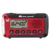 Midland Emergency Alert Weather Radio Portable W/Flashlight, Black Red ER50