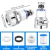 Water Filter Tap Filter Pack of 2 Water Filter Reusable