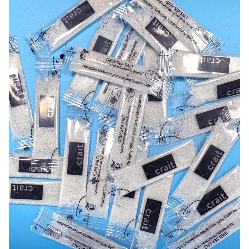 French Gray Sea Salt Packets Single Serve Sea Salt –
