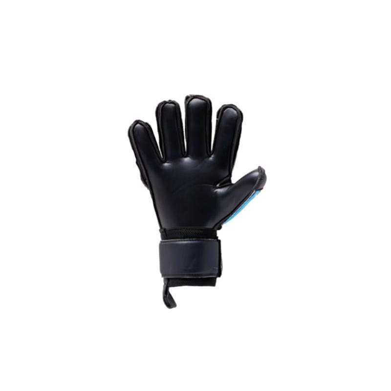 erebos 1000154 Darkness Flat PK Grip Goalie Gloves Black Blue