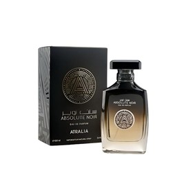 Atralia Perfumes | Absolute Noir | Men's Fragrance | 3.4 oz (100ml) Bottle | Eau de Parfum | Citrus Fragrance