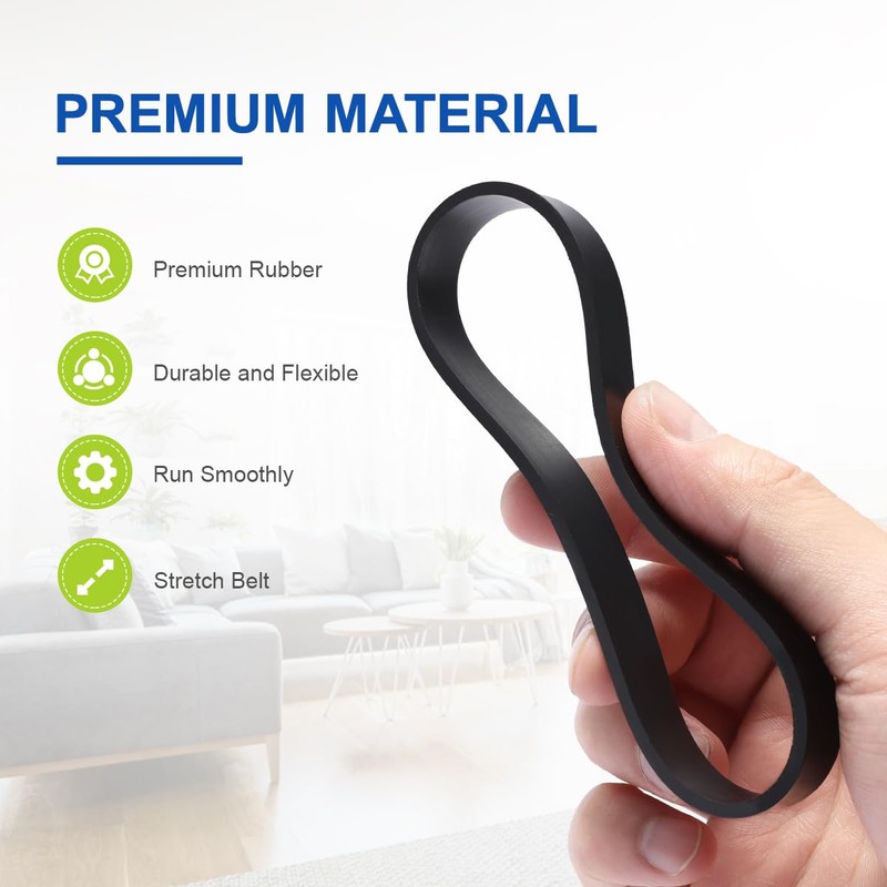 LANMU Replacement Vacuum Belts Compatible with Bissell Powerlifter/CleanView Swivel Rewind
