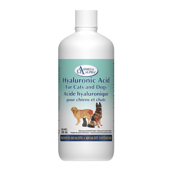 Omega Alpha Hyaluronic Acid Cats & Dogs 500mL