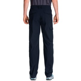 clothin Men's Elastic-Waist Travel Pant Stretchy Lightweight Pant Multi-Pockets Quick Dry Breathable(Blue 3XL-30)