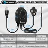 1 Pcs Thermostat Outlet for Heater, Temperature Controller Outlet with