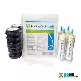 Syngenta Advion Cockroach - KILL KIT -  4 New Tubes & 1 New Sealed bag of 12 Bait Arenas