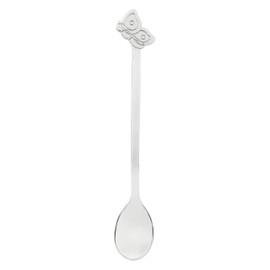 THUN - Set of 6 shaped teaspoons - for the board - Elegance line - stainless steel - 12 cm