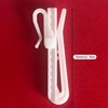 50 Pcs Plastic Adjustable Depth Pleat Hooks for Window, Door