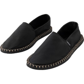 Cressi dal 1946 - Espadrillas Girona - Comode ed Eleganti Calzature Unisex Multiuso Ideali per L'Estate, Tomaia in Tessuto Tela Tecnica e Suola in Gomma Eva - Nero - 45 EU
