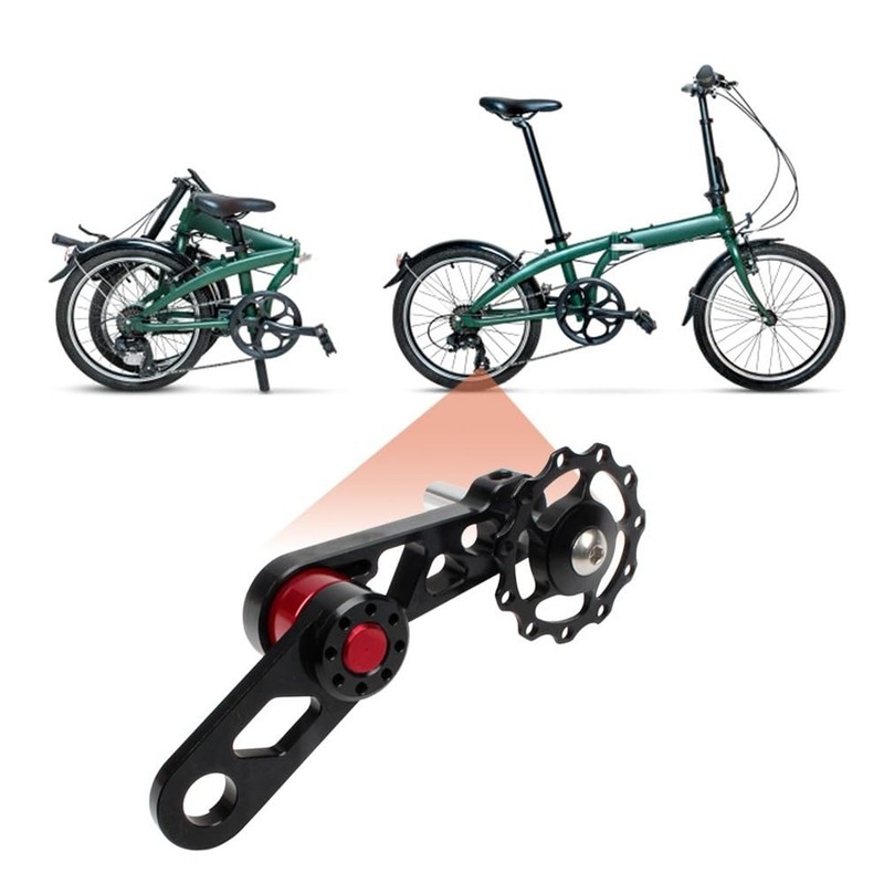 MiOYOOW Bicycle Chain Tensioner, Bicycle Rear Derailleur Chains Aluminium Alloy