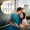 Ohiyoo Metal Bottle Opener Insert Kits 8 Pack Blank Stainless