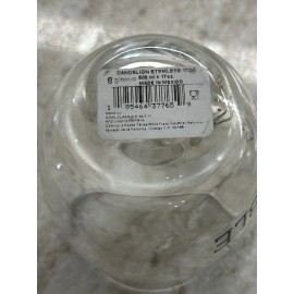 Cristar Wine Seamless Clear Globet Inspirational 16.80Z. “Anything Is Possible”.