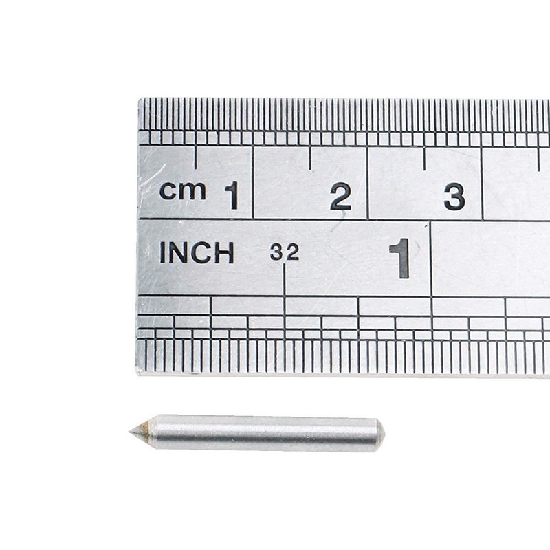 AUTOTOOLHOME 10pcs Scribe Tips Engraver Bits Carbide Point Bit Nozzle