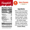Campbell's Sipping Soup, Spicy Tomato Soup, 11.1 oz Microwavable Cup
