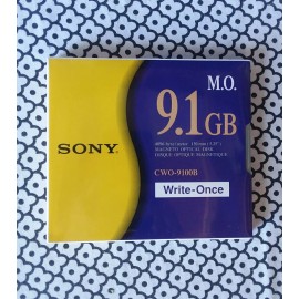 SONY CWO-9100B Write-Once Magneto Optical Disk M.O. 9.1 GB SEALED Brand New