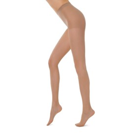 Conte Tights Classic Matt Sheer Pantyhose with Control Top Ideal 20 den, Tan (Bronz), Medium