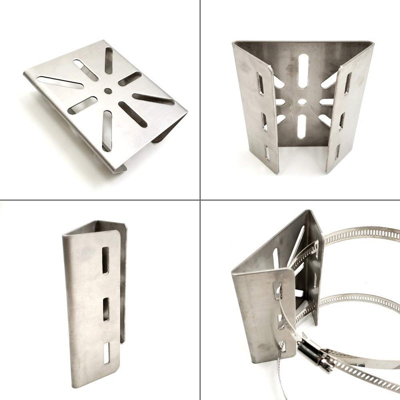 Stainless Steel Security Camera, Mounting Hardware, For Power Poles, Self-made