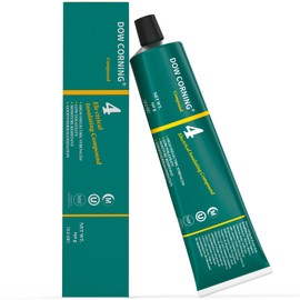 Molykote 4 Electrical Insulating Compound 150g, Moisture Proof Seal Dielectric Lubricant Industrial and Seal for Valve O-Rings, Good Adhesion Chemical Resistance Translucent White