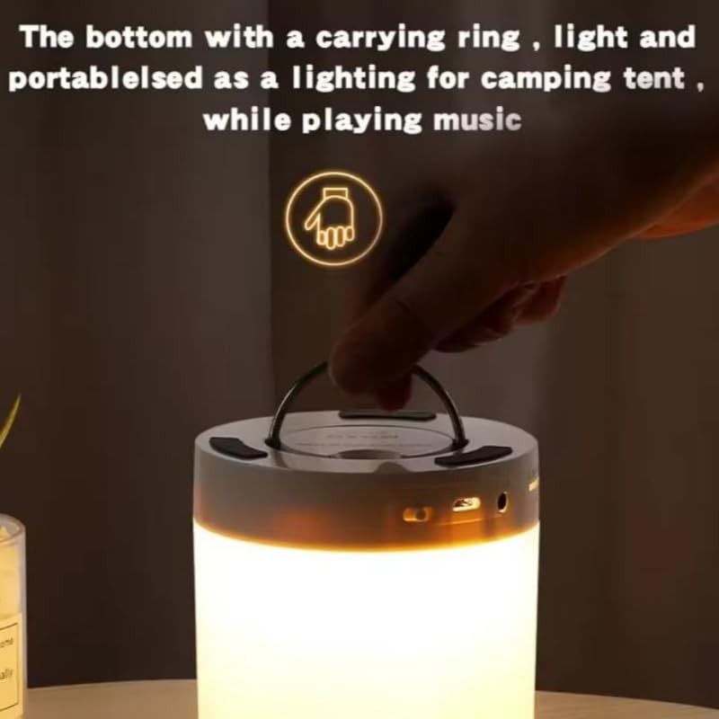 Ziyan Portable Bluetooth Speaker Wireless Mini Player Touch Pat Light