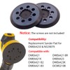 2 Pack Sander Pad for Dewalt,5 inch 8 Hole Hook