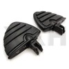 XKMT-Black Wing Mini Floorboard Adapter Compatible With Harley 2018-2019 Breakout
