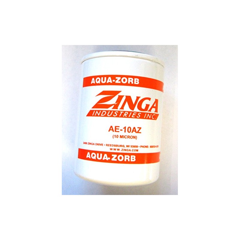 ZA AE-10-AZ - Zinga Spin on Aqua-Zorb Filter 10 Micron