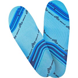 Calzuro Comfort Insole - Molded Foam Shoe Inserts for Women and Men, Cushioned & Supportive, Moisture-Wicking, Machine Washable, Pair - 37/38 US Women's 8.0-8.5 / US Men's 6.0-6.5