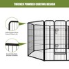 Dog Playpen - 40 Inch 8 Panel Foldable Exercise Dog
