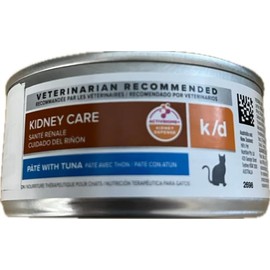 k/d Kidney Care with Tuna Canned Cat Food, 12/5.5 oz