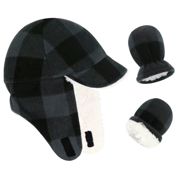 Baby Boy Winter Hat and Gloves Baby Hats 6-12 Months