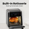Chefman 12-Quart 6-in-1 Air Fryer Oven with Digital Timer, Touchscreen,