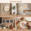 shuielai 6 Pack Round Wooden Discs, Unfinished Wood Circles for