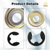 REDEEMX Chainsaw Sprocket Clutch Drum E-Clip 8x1.3 Clutch Washer Kit