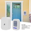 Wireless Intelligent Doorbell Remote 918.6ft Range Waterproof Door Chimes