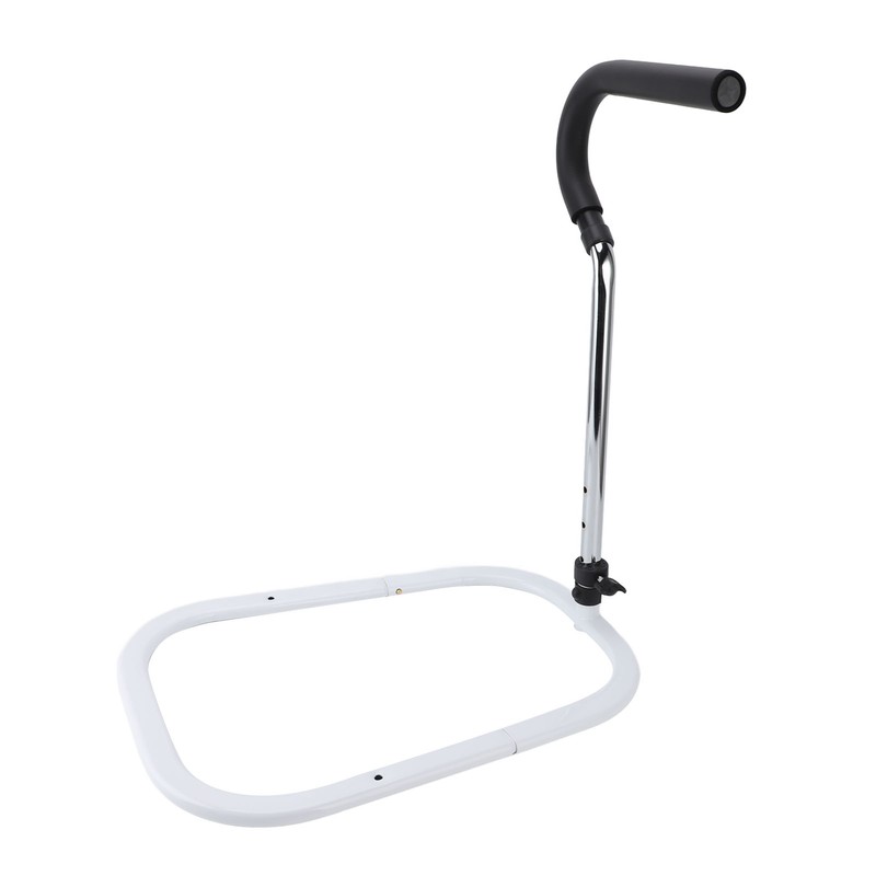 Bedside Assist Handle Bed Guardrail Get Up Rail Adjustable Height