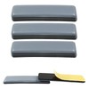 Bivethoi 10 Pcs Furniture Glide Rectangle, Self-Adhesive Sliders Pads Magic