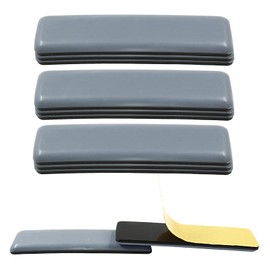 Bivethoi 10 Pcs Furniture Glide Rectangle, Self-Adhesive Sliders Pads Magic Sliders Floor Protectors Sofa Glides for Carpet, Wood & Ceramic Tile Floor(25 * 100mm)