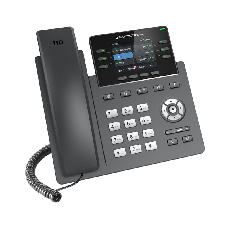 Grandstream GRP2613 IP Phone | 6 Lines, 4 SIP Accounts