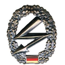 Badge BW Beret Telecommunications Troop Design Metal