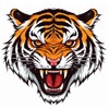 Dopetattoo 6 Sheets Temporary Tattoos Tiger Fake tattoos Neck Arm