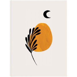 Fine Art Canvas Moon Branch Canvas Wall Decor by Artist Ejaaz Haniff for Living Room, Bedroom, Bathroom, Kitchen, Office, Bar, Dining & Guest Room - Ready to Hang - 15 in x 20 in