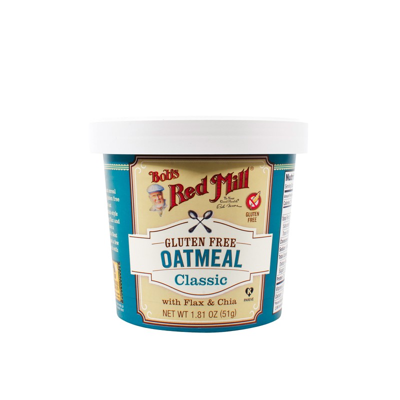 Bobs Red Mill Classic Oatmeal Cup, 1.81 Ounce - 12